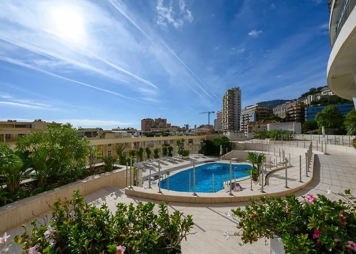 Seaview, Pool And Gym! In Monaco * Beausoleil